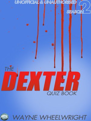 cover image of The Dexter Quiz Book, Season 2